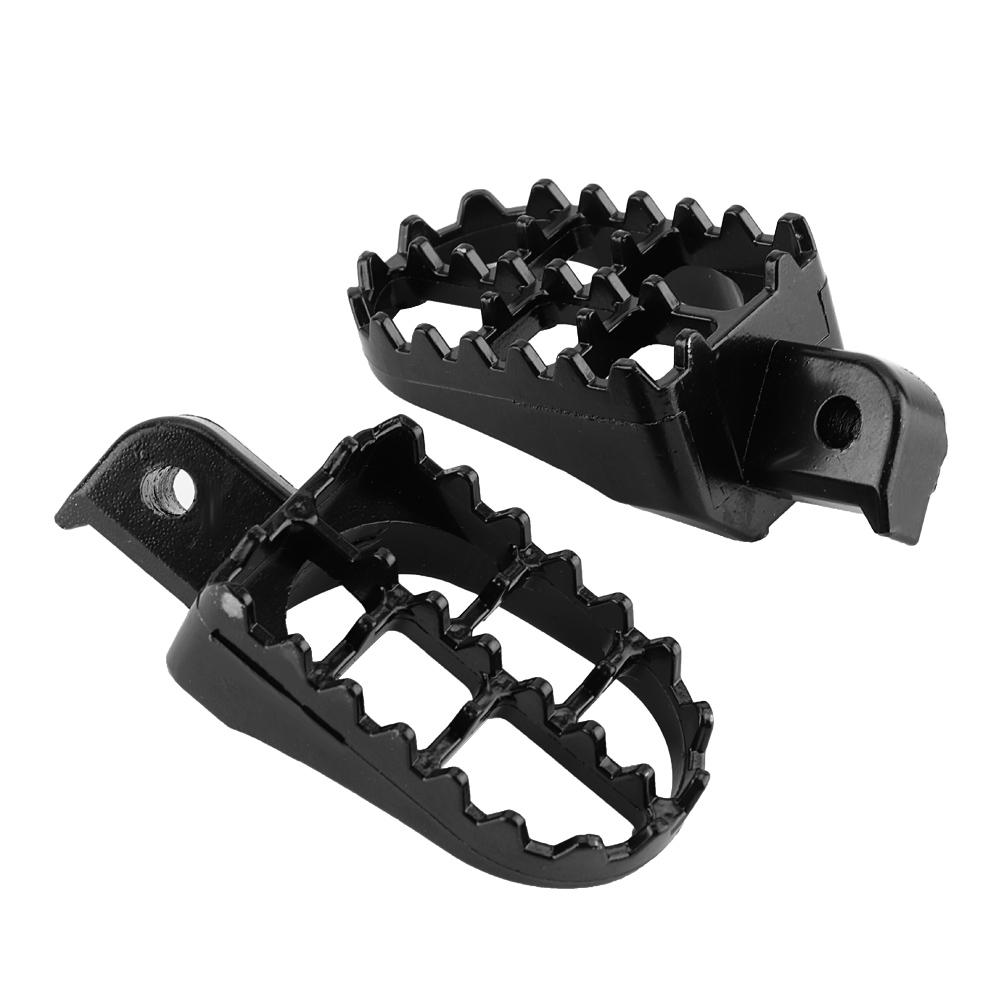 2pcs Motorcycle Foot Pegs Pedals Rest Footrest for Yamaha PW50 PW80 TW200