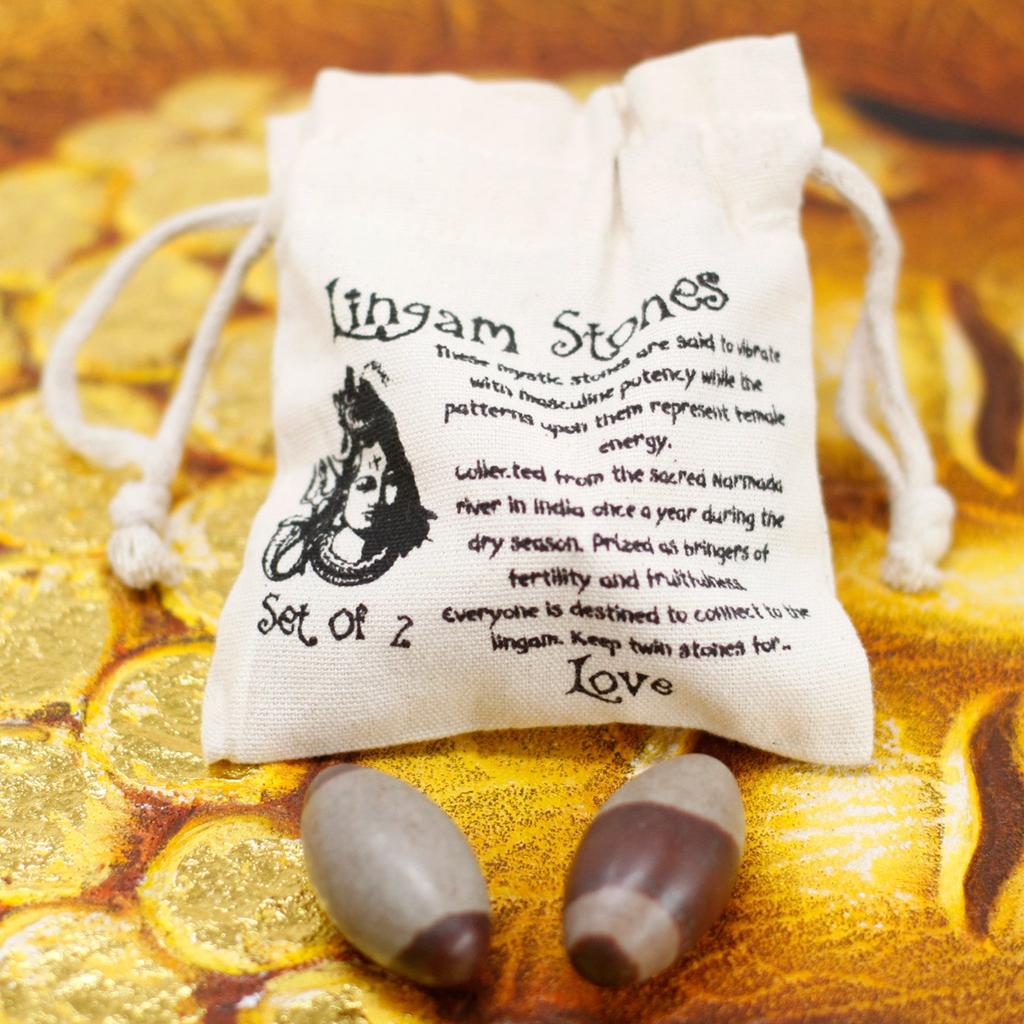 Shiva Lingam Stones 2 Pack 2 Inch