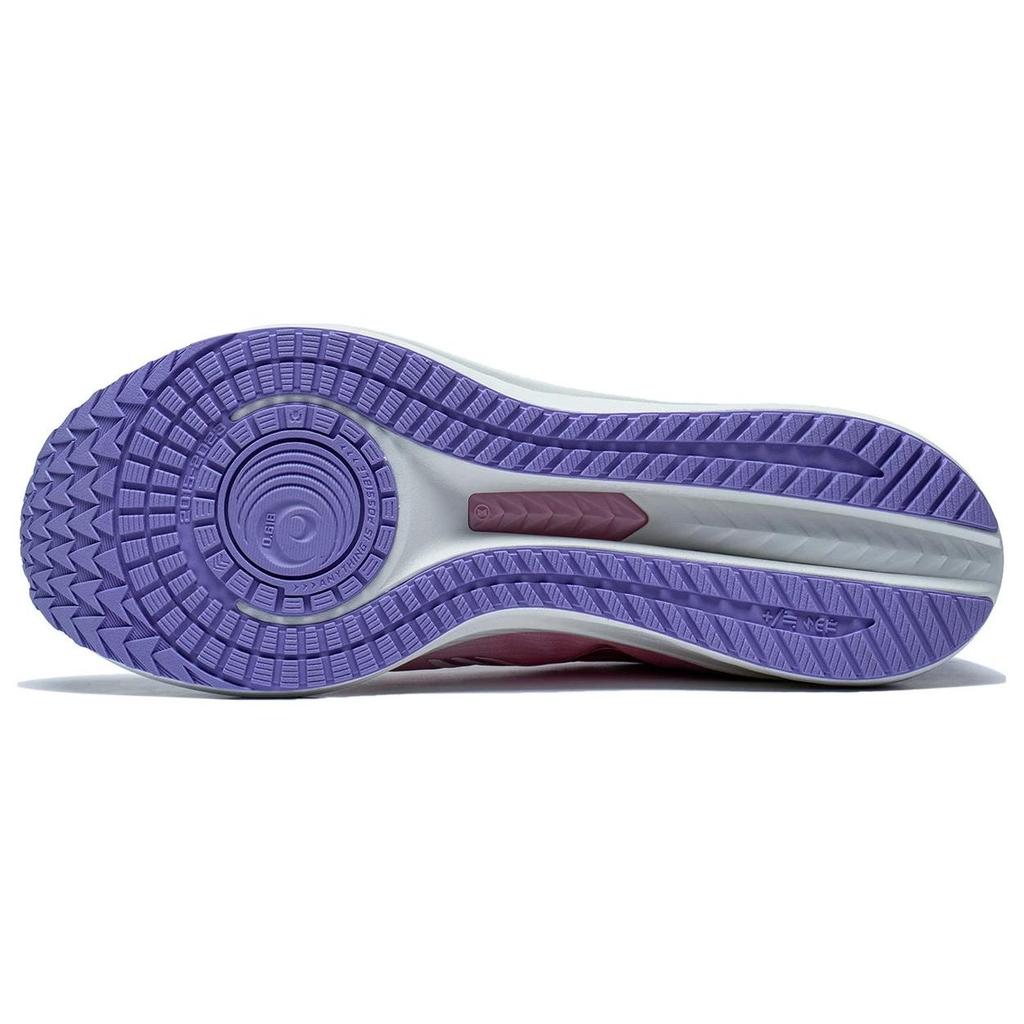 Li Ning Red Hare 6 Универсальные Амортизирующие Дышащие Упругие Низкие Беговые Кроссовки Женские Белый Розовый Фиолетовый ARMT016-14