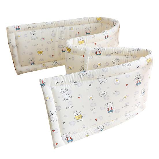 Универсальный бортик для детской кроватки, мягкая защита, дышащий, для детской кроватки, хлопковая набивка, бортик кроватки, боковая стенка манежа, боковая кровать