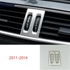 Car Styling For Mercedes Benz C Class W204 Console CD Panel Air Conditioner Vents Frame Cover Trim Decoration Sticker