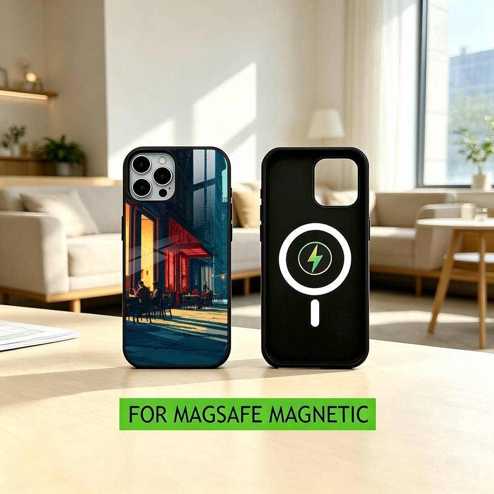 E-edward H-hopper Art Phone Case For iPhone17,16,15,14,13,12,11 Plus,Pro Magnetic with Magsafe Wireless Charging