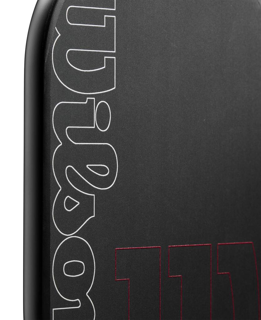 Ракетка для игры в пиклбол Wilson Blaze Edgeless Paddle WR180911U2 черная/красная