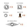 Lathe Turning Tools Inserts Set Milling Cutters Turning Inserts