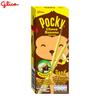 Glico Pocky Choco Banana Flavour, Chocolate Biscuit Stick Coated with Banana Flavour Confectionery 25 G X 10 Pcs / 20 Pcs / 30 Pcs - Thai Snack