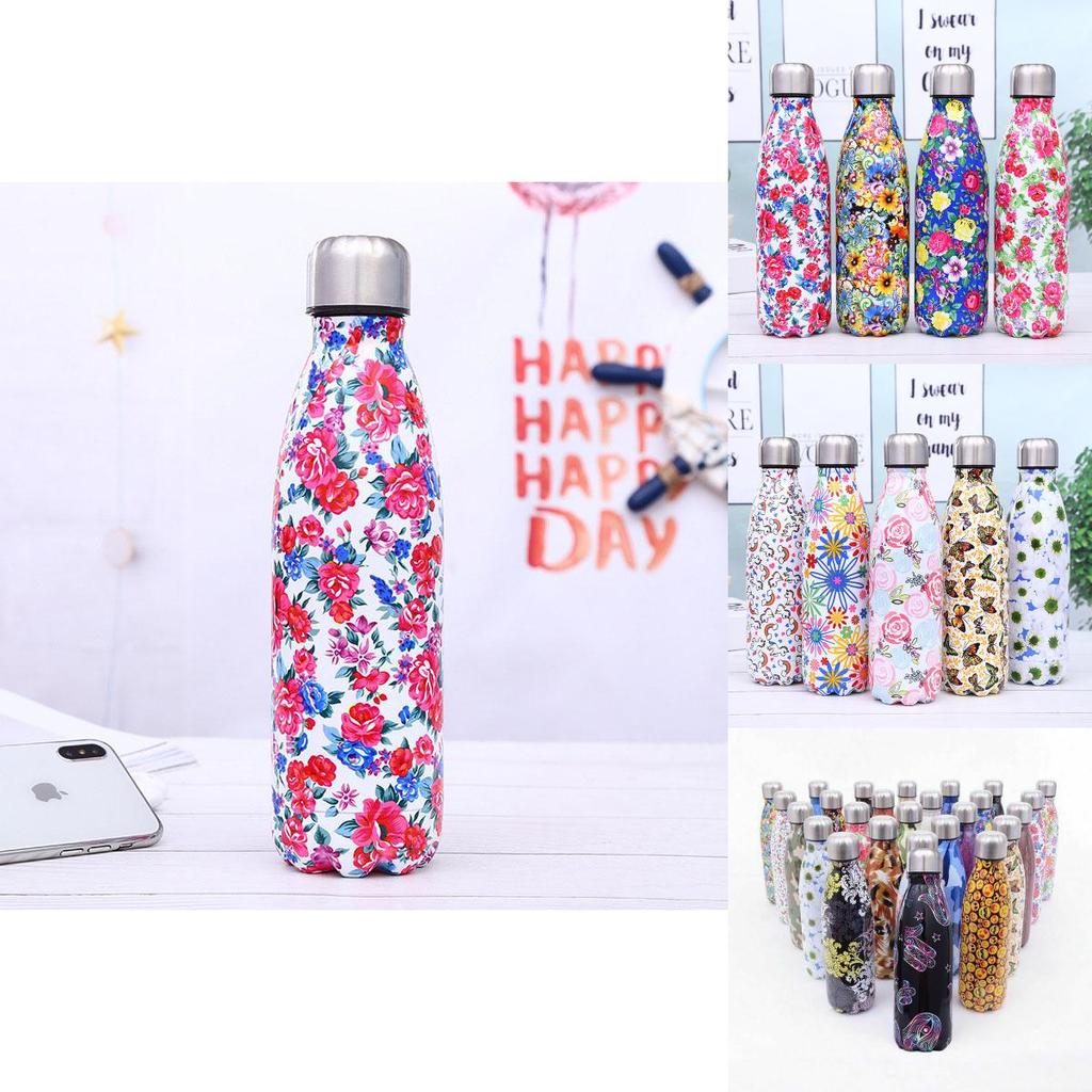 Classic Design Stainless Steel Vacuum Insulated Drinks Thermos 500ml