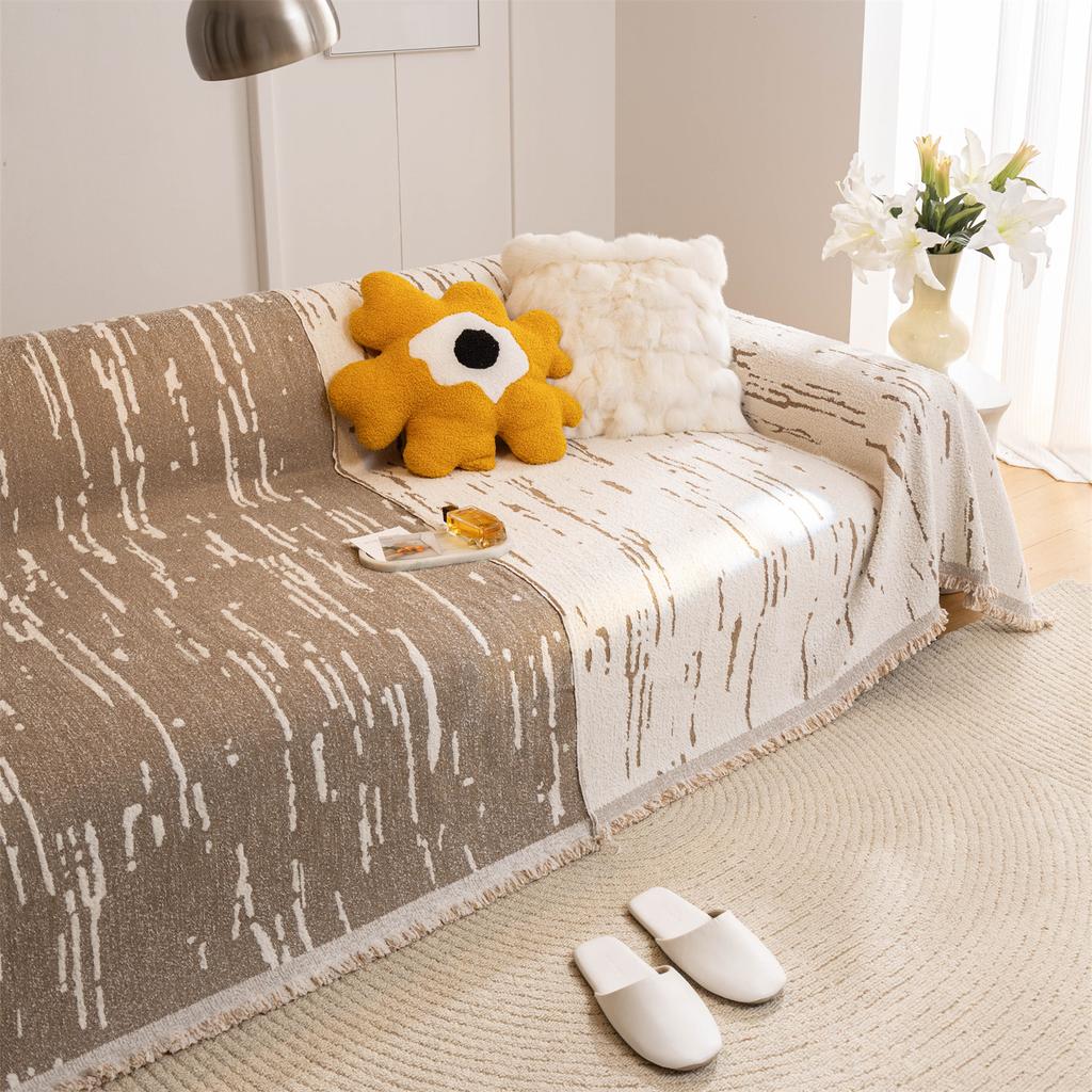 Плотное полотенце из микрофибры с кисточками, геометрический жаккард для гостиной, дивана, большое одеяло, полотенце для отдыха