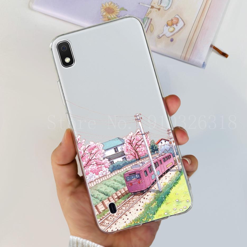 For Samsung Galaxy A10 Case Cute Fashion Painted Cover Soft Slim Phone Case For Samsung A10 A 10 s Galaxy A10s Back Cover Bumper