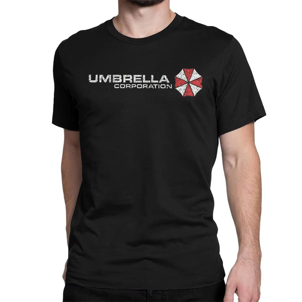 Resident Umbrella Corp Eviled футболка для мужчин и женщин игровая повседневная футболка из 100% хлопка с коротким рукавом футболка новое поступление топы
