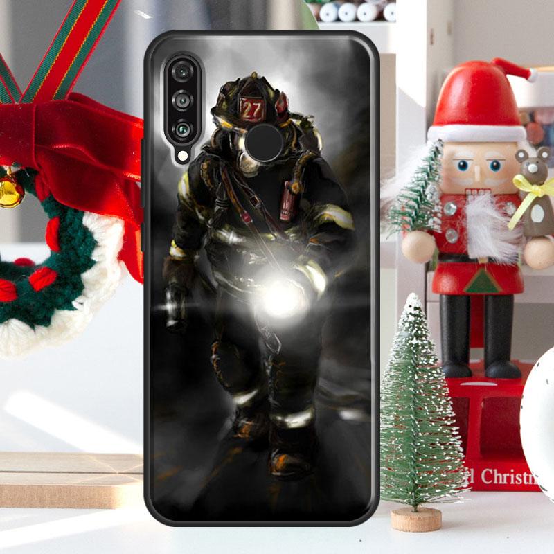 Firefighter Heroes Fireman Cool For Huawei Nova 5T 9 10 SE 7i 8i 11i 12i Y73 Y72 Y61 Y91 Y60 Y70 Y90 P20 P40 P30 Lite Case