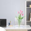 Clear Book Vase Water Planting Flowers Hydroponic Plants Vase Aesthetic Living Room Bedroom Home Office Decoration Book Lovers Gifts