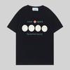Casablanca Tropical Fruit Print Short Sleeve T-Shirt Teen Boys Casual Loose Fit Crewneck Tee