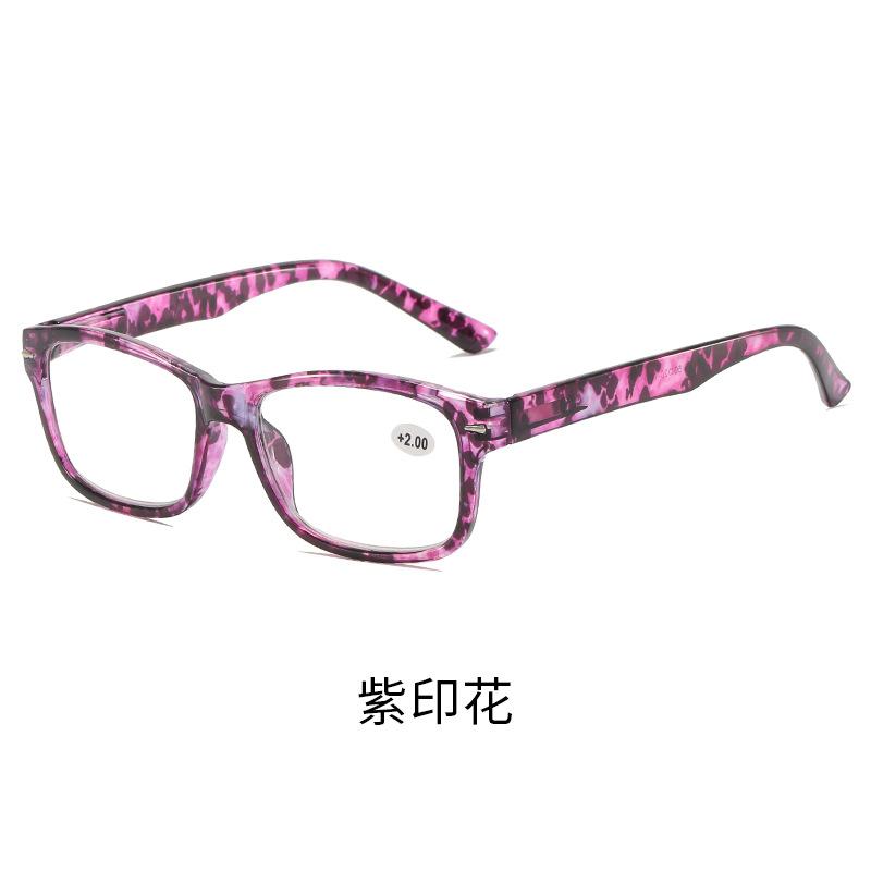 Зеленые очки для чтения с цветами для женщин, очки для пресбиопии с защитой от синего света, ультралегкие мужские компьютерные очки высокой четкости +1.0