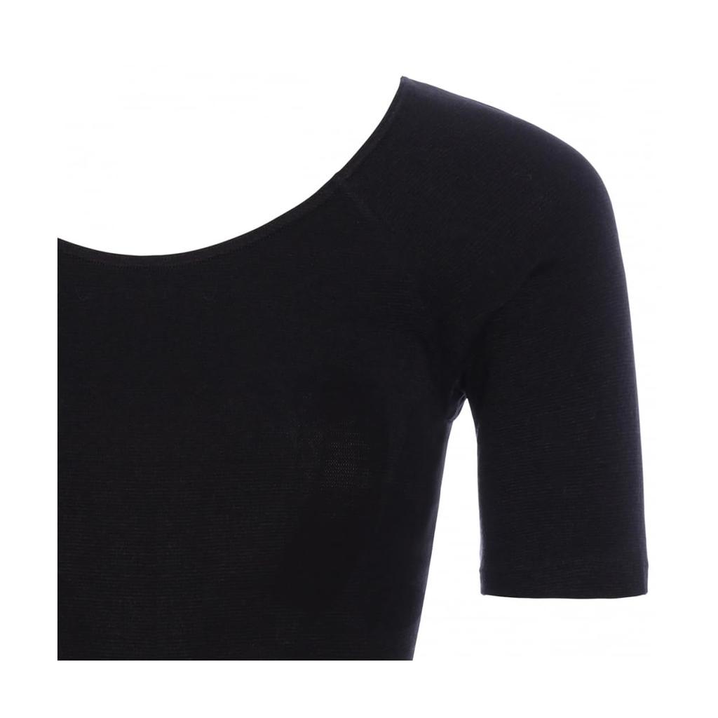 Triumph Warm Fit Innerwear 5370 Sleeve Top 0004 Size LL 3/4 (Black)