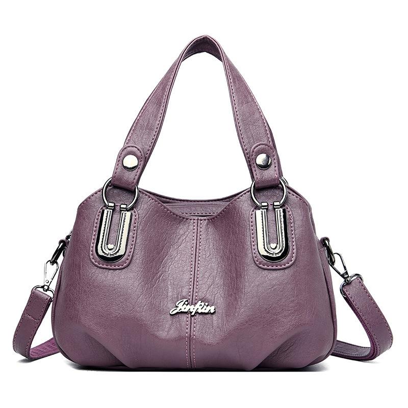 Handbag Three Layer Large Capacity Fashionable Women's Shoulder Bag Daily Commuting