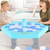 Penguin Ice Breaking Board Game with Hammer Kids Adults Family 2 Players Save Penguin On Ice Table Game Educational Toy Toddlers Boys Girls Gift