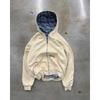 VibeStreet Осень Женский Готический Харадзюку Ins Уличный Вышивка Молния Модный Кардиган с Капюшоном Толстовка Уличный Ретро Панк Топ Y2k Одежда