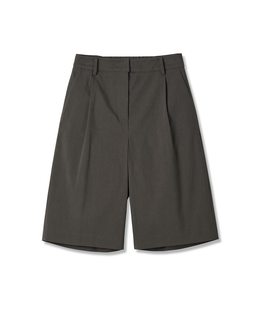 IOLO Women'S Stretch Culotte Shorts (Mid)_Charcoal
