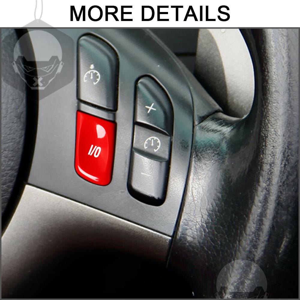 Для BMW E46 1998-2004 M3 VO кнопка ввода/вывода крышка управления рулевого колеса отделка отделка автоаксессуары автомобильные аксессуары