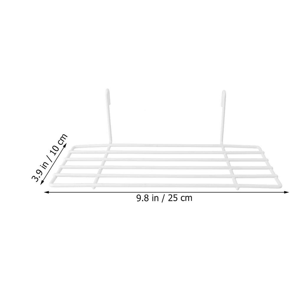 1Pcs Bird Perch Cage Shelf Iron Frame Sturdy Hanging Hooks Wall Display Small Parrot Shelf Cage Accessories Bird Playstand