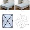 Bed Sheet Holder Adjustable Elastic 12 Clips Fixed Holder Mattress Clip Fasteners Cover Blankets Grippers Fixing Non-Slip Strap