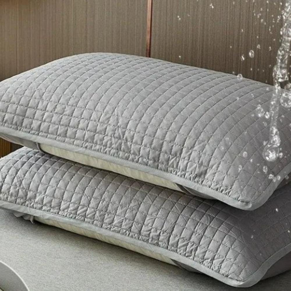 2шт удобные наволочки для подушек, потонепроницаемые подушки, изоляционный слой, пыленепроницаемые наволочки для дома