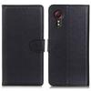 For Samsung Galaxy Xcover7 Leather Case Classic Lychee Texture Phone Wallet Cover