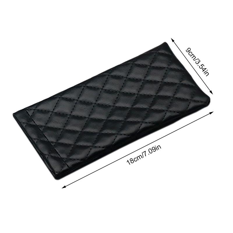 1PC Candy Color PU Leather Sunglasses Bag Women Men Glasses Case Wallet Storege Cases Portable Waterproof Glasses Storege Bags
