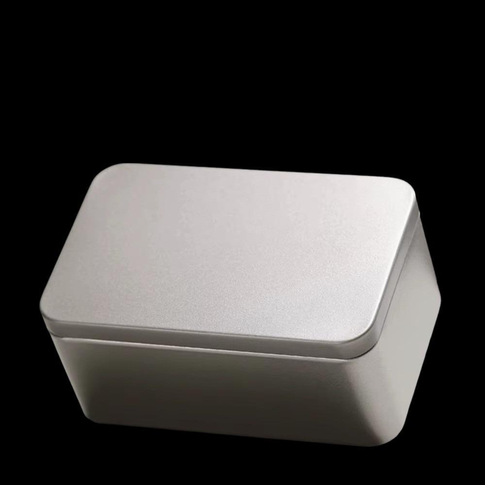Tinplate Tin Box Solid Color Storage Box New Gift Jar  Candy Storage