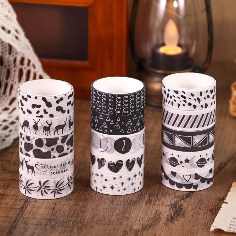 Tape Manufacturer Custom Washitapes Design Self Adhesive Color Decoration Masking Paper Washi Tape DIY Decorative Paper Tape