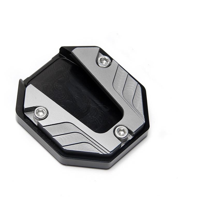 Universal Scooter Motorcycle Bike Kickstand Extender Foot Side Stand Extension Pad Support Plate Anti-skid Enlarged Base