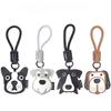 Прекрасные брелоки для ключей в виде щенков, прочный ремешок, высококачественная ПУ, мультяшные подвески в виде собак, украшения для женской сумочки