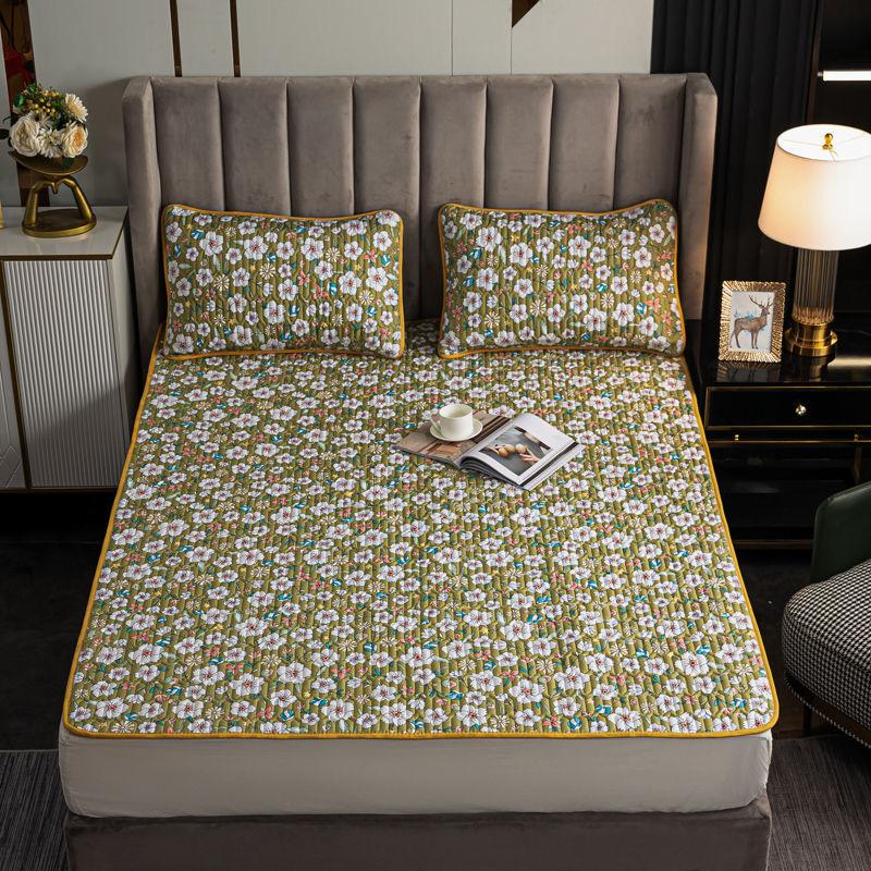 Мягкое постельное белье из хлопка высокого качества, наматрасник, утолщенное стеганое покрывало, эластичные простыни, простыня на подкладке