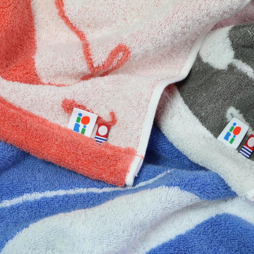 Полотенце Imabari для младенцев Iori iori органическое банное полотенце для измерения роста, мягкое, подарок на рождение ребенка SUKU-SUKU (коралловый)