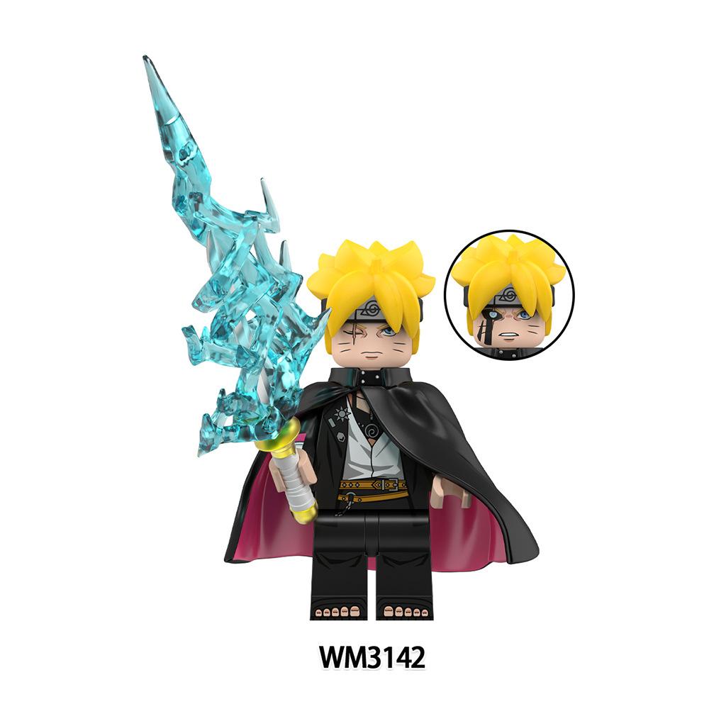 Конструктор MOC Мини-фигурки WM3141 WM3142, Собранные модели, Украшения, Игрушки с персонажами аниме и мультфильмов, Подарки и Фигурки