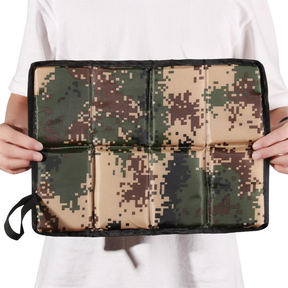 New Prevent Dirty Oxford Cloth Foam Sitting Pad Beach Mats Hiking Small Seat Folding Camping Mat