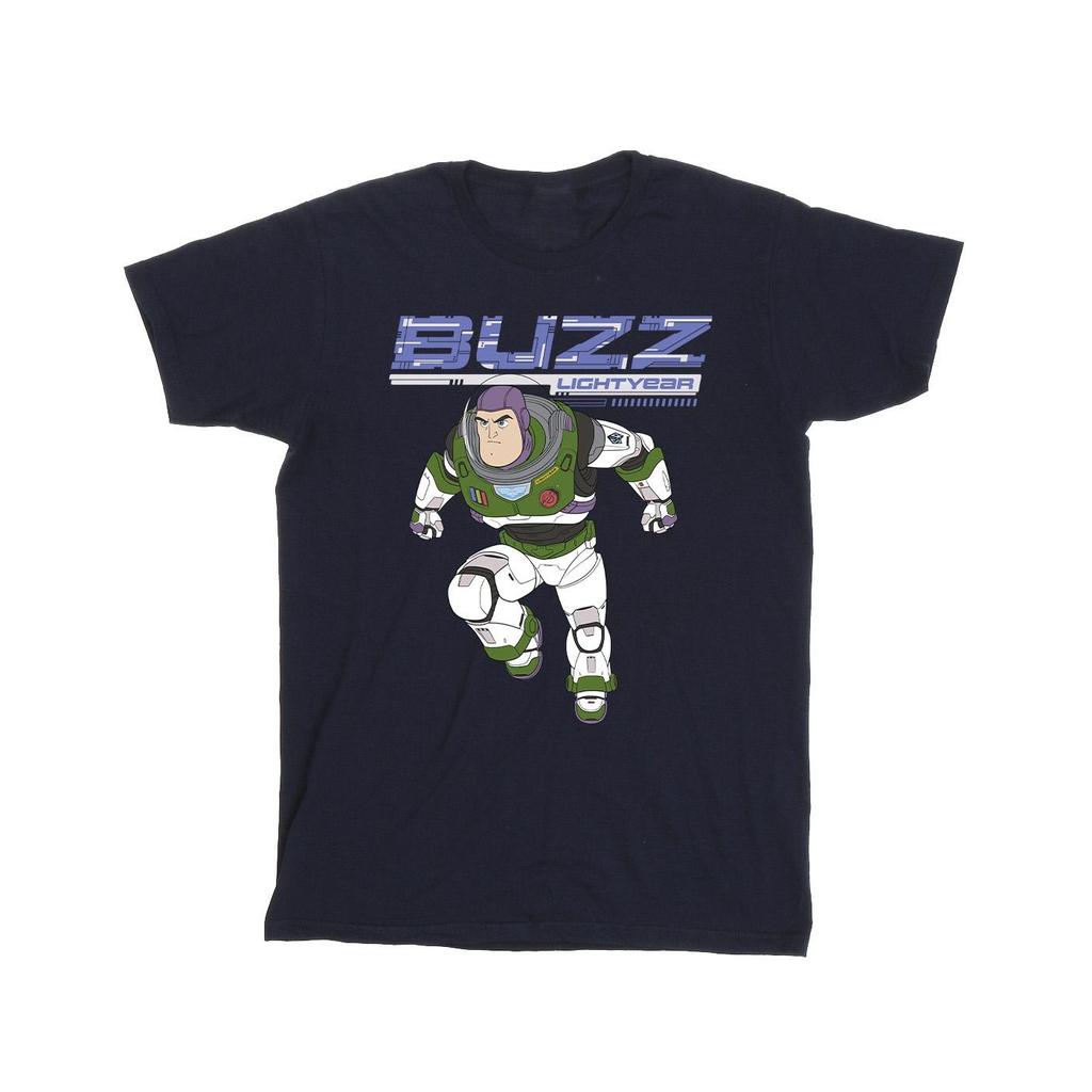 Disney Mens Lightyear Buzz Jump To Action T-Shirt