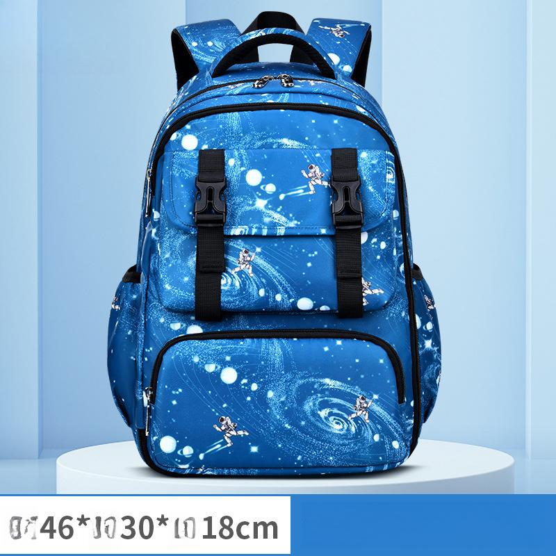 Ранец для начальной школы, Мужской тип бокового холодильника Легкий детский рюкзак, Студенческая сумка