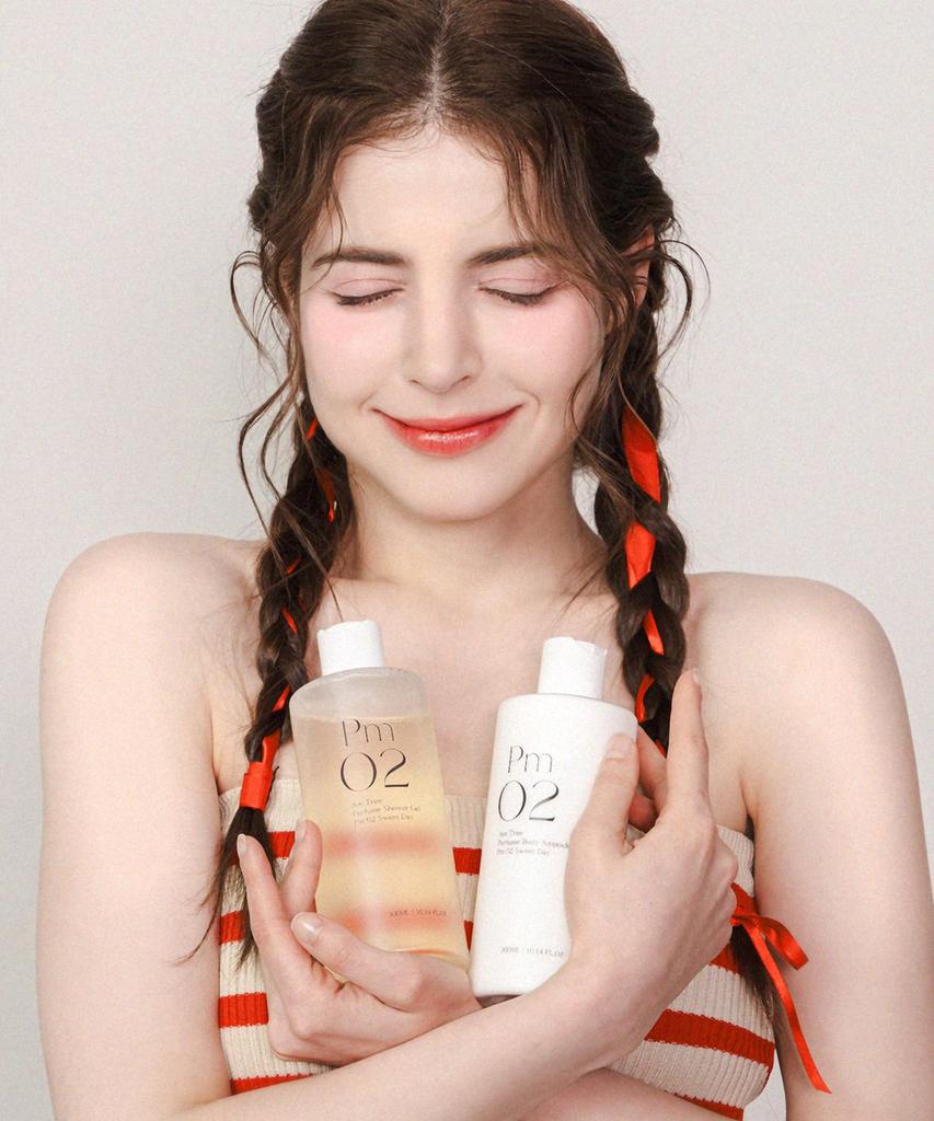 AM Парфюм для тела Tree Perfume Ампула для тела PM02 Сладкий день Фруктовый аромат Лосьон для тела 300 мл