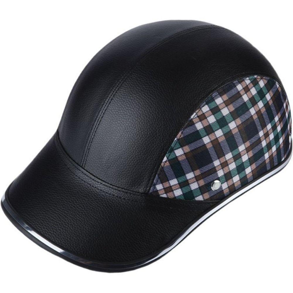 Safety Bicycle Helmet Baseball Cap Style Bike Hard Hat Light Motorcycle Half Helmet MTB