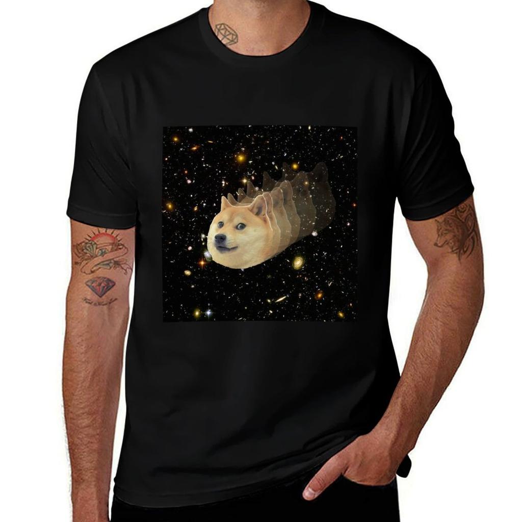 shirt soft such T-Shirt man cotton t t graphic shirts Doge man Hyperdrive for