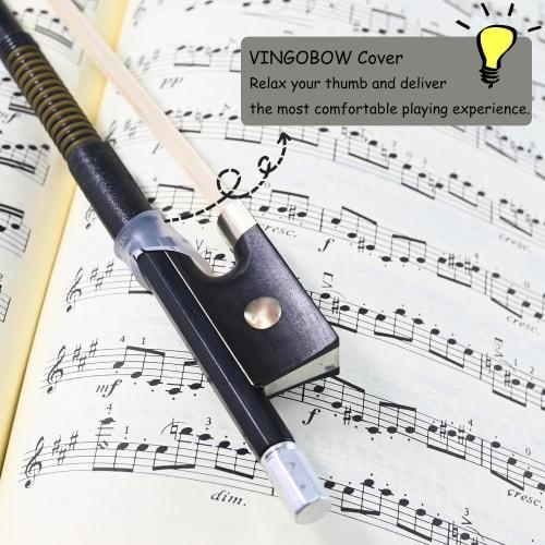 Carbon fiber violin bow, handcrafted with carefully selected materials, unique appearance and sweet sound.