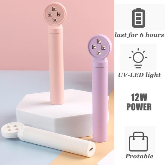 UV LED Nail Interface Portable Lamp Mini Handheld Nail Dryer USB Travel-friendly Nail Lamp