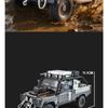 1/24 Land Range Rover Defender 110 Tomb LE Сплав Пикап Модель автомобиля Литые под давлением Внедорожники Модель автомобиля Звук Свет Детская игрушка Подарок
