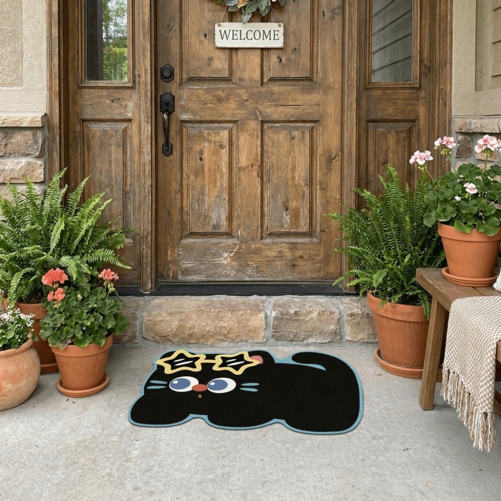 Cartoon Bathroom Floor Mat Quick Dry Decorative Door Mat Small Rug Entry Door Mat Kitchen