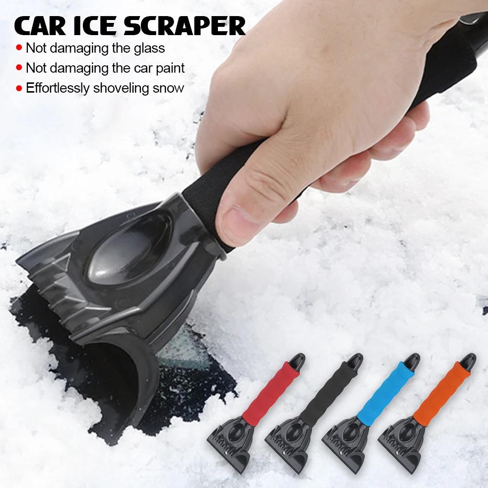 Car Windshield Snow Shovel Snow Scraper Defrosting Scraper For Ice Scraper For Winter Car Glass Squeegee Snow Maintenance Tool