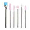 6pcspack Stainless Steel Nail Art Drill Bit Kit Nail Drill Accessories Manicure Tool JG#6