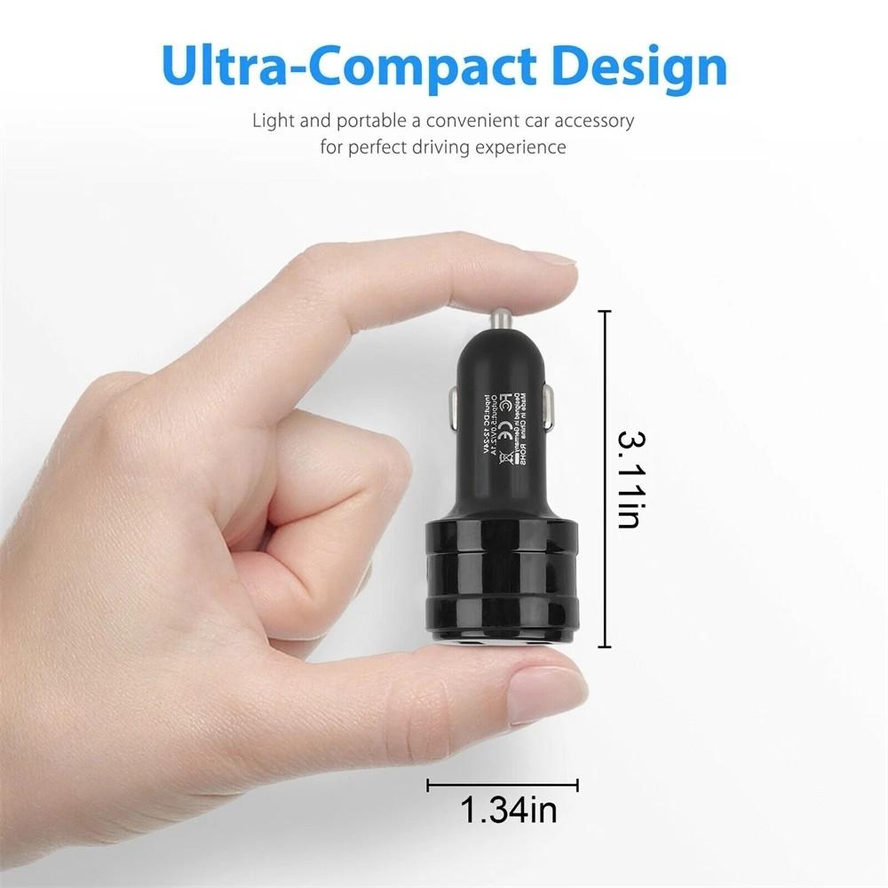 Беспроводной Bluetooth Автомобильный FM-передатчик MP3 Стерео Музыкальный Плеер AUX Радио Адаптер Двойное USB Зарядное Устройство Автомобильный Комплект Громкой Связи