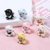 Three-dimensional Zhaocai Cat Cartoon Cream Glue Diy Handmade Hairpin Refrigerator Sticker Material Resin Accessories Wholesale