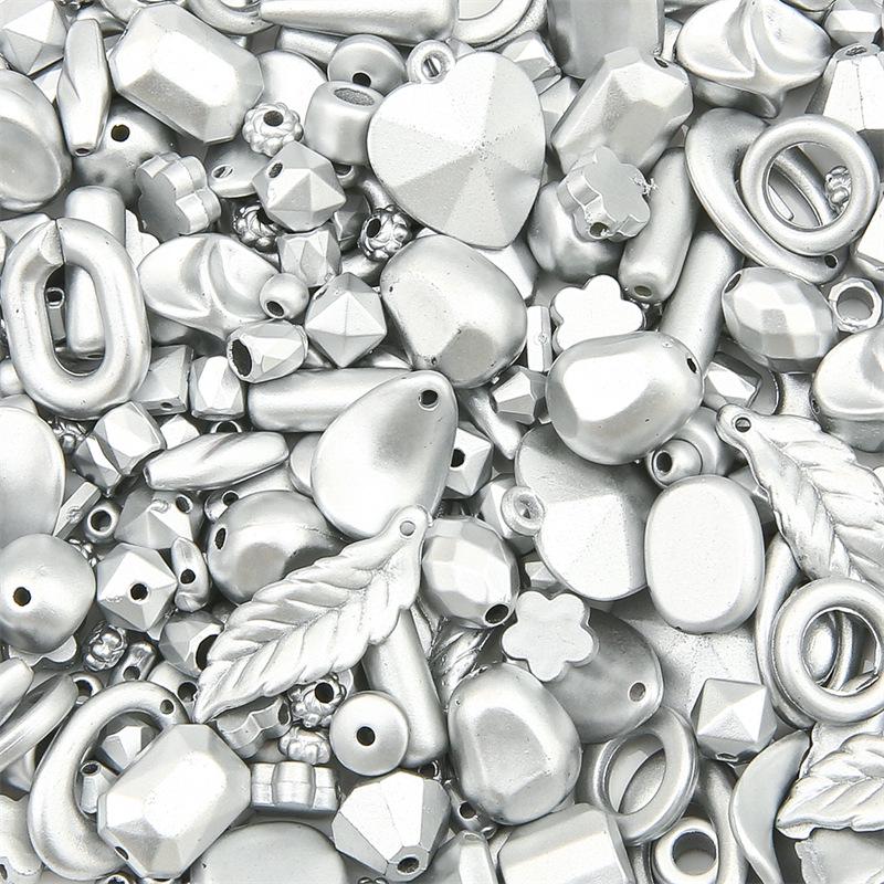 Baroque Style Acrylic Beads for DIY Bracelets and Accessories